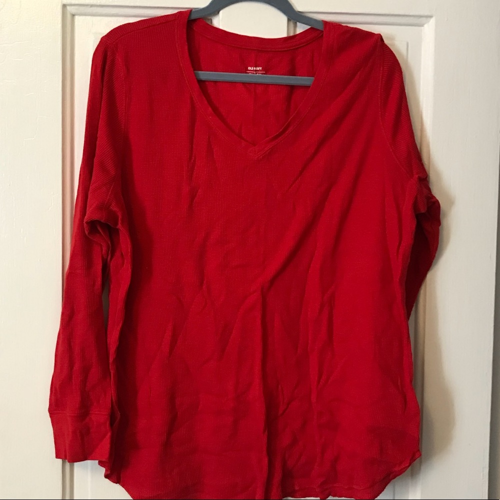 Old navy red 2x thermal long sleeve